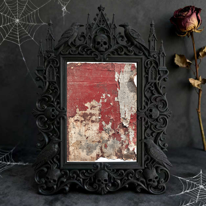 Gothic Dark Frame | Gothic Wedding Photo Booth Prop, Photo Holder, Dual-use