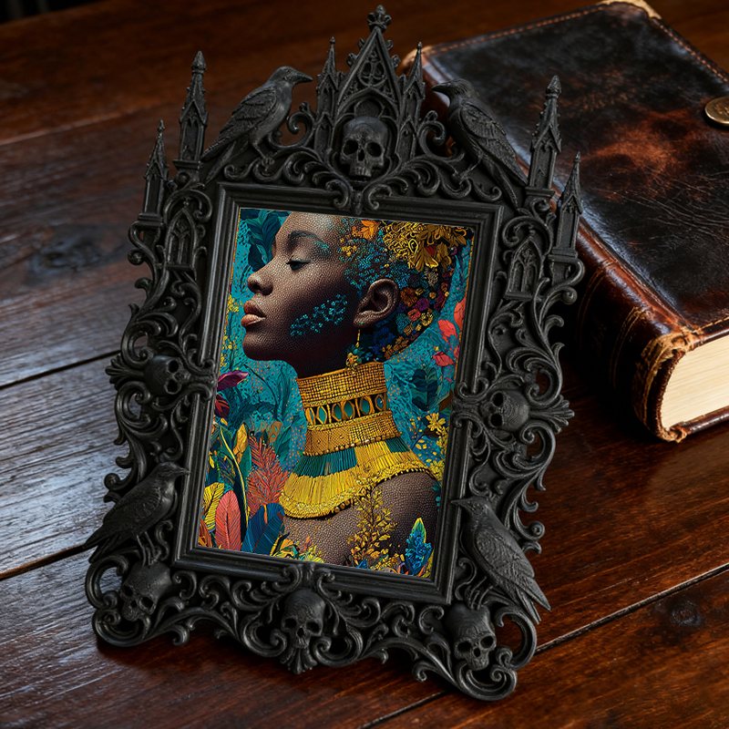 Gothic Dark Frame | Cosplay Convention Booth Decor, Photo Prop, Wall/Tabletop