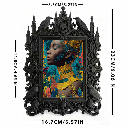 Gothic Dark Frame | Cosplay Convention Booth Decor, Photo Prop, Wall/Tabletop