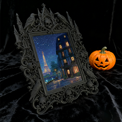 Gothic Dark Frame | Gothic Prom Decor, Photo Ornament, Dual-use