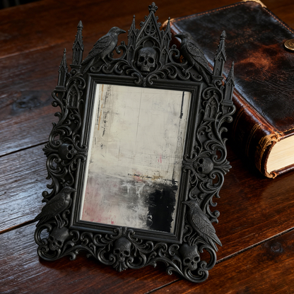 Gothic Dark Frame | Rock Climbing Gym Dark Corner Decor, Photo Display, Waterproof Plastic