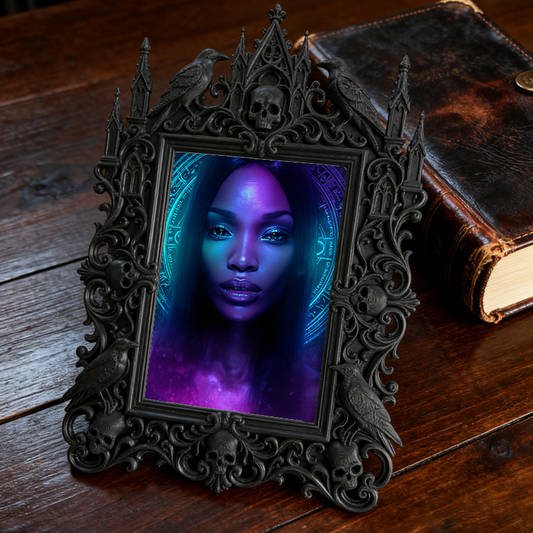 Gothic Dark Frame | Dance Studio Dark Corner Decor, Photo Prop, Wall/Tabletop