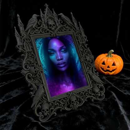 Gothic Dark Frame | Dance Studio Dark Corner Decor, Photo Prop, Wall/Tabletop