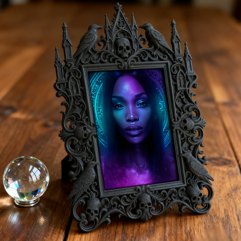 Gothic Dark Frame | Dance Studio Dark Corner Decor, Photo Prop, Wall/Tabletop