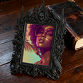 Gothic Dark Frame | Roller Derby Team Locker Room Decor, Photo Ornament, Wall/Tabletop