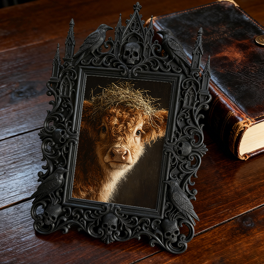 Gothic Dark Frame | Skate Park Lounge Area Decor, Photo Display, Dual-use