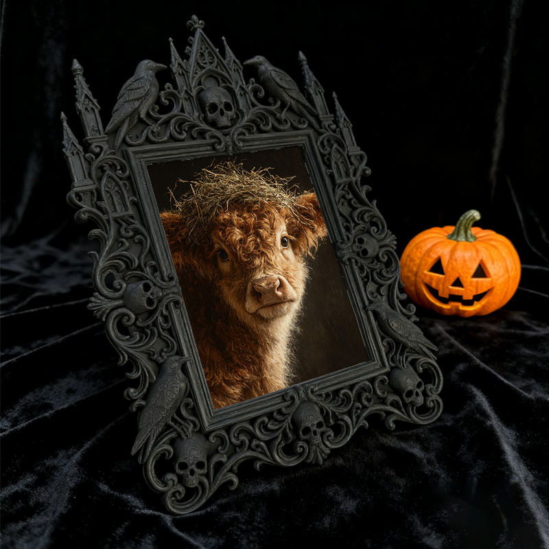 Gothic Dark Frame | Skate Park Lounge Area Decor, Photo Display, Dual-use