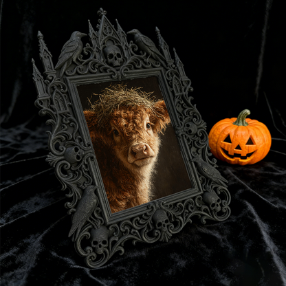 Gothic Dark Frame | Skate Park Lounge Area Decor, Photo Display, Dual-use