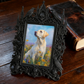 Exclusive Gothic Dark-style Photo Frame | Witchy Spell Jar Making Studio Decor, Photo Ornament, Dual-use Display, Sturdy Waterproof Frame