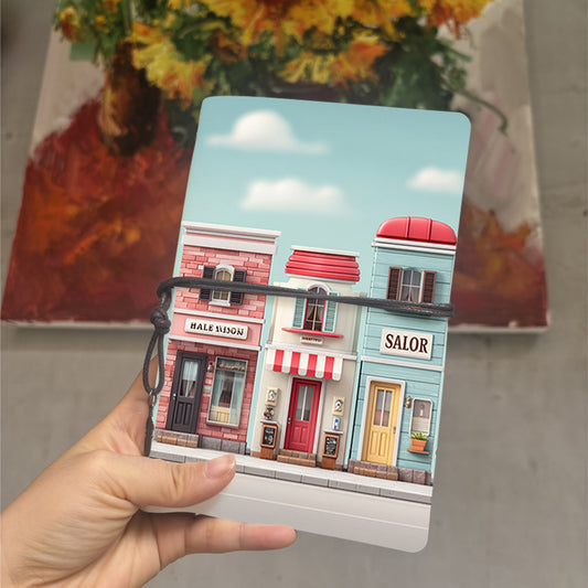  A6 Daily Life Planner Book Blank Pages, Thick Yellow Paper Perfect for Home Use, Daily To-Dos & Personal Routine Recording with Three color