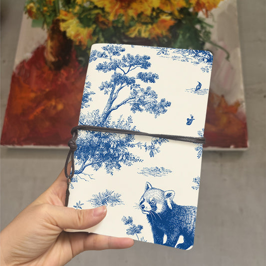  A6 College Teacher Notebook Thick Yellow Paper Perfect for Lesson Plans, Lecture Notes & Back-to-College Prep Use with fox, butterfly, bird