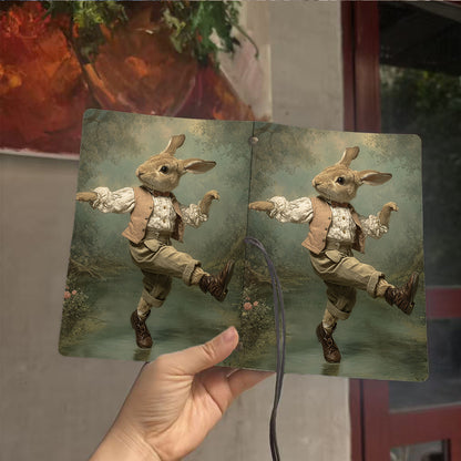  A6 College Lecture Notebook Retro Style, Blank Pages Ideal for Teacher Lesson Tracking, Class Notes & Back-to-School Must-Have with Dancing