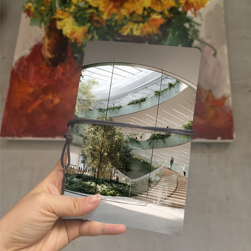  2025 Thick A6 Planner 160 Pages (80 Sheets), Trendy Minimalist Easy-to-Use for School & Office, Great Weekly Log Book with Indoor trees, st