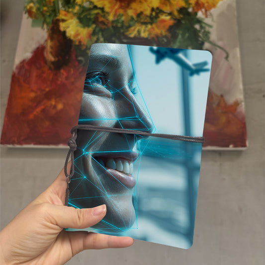  A6 2025 Weekly Record Planner 160 Pages Thick, Creative Simple Convenient for School/Office, Perfect Daily Agenda Book with Face, network l