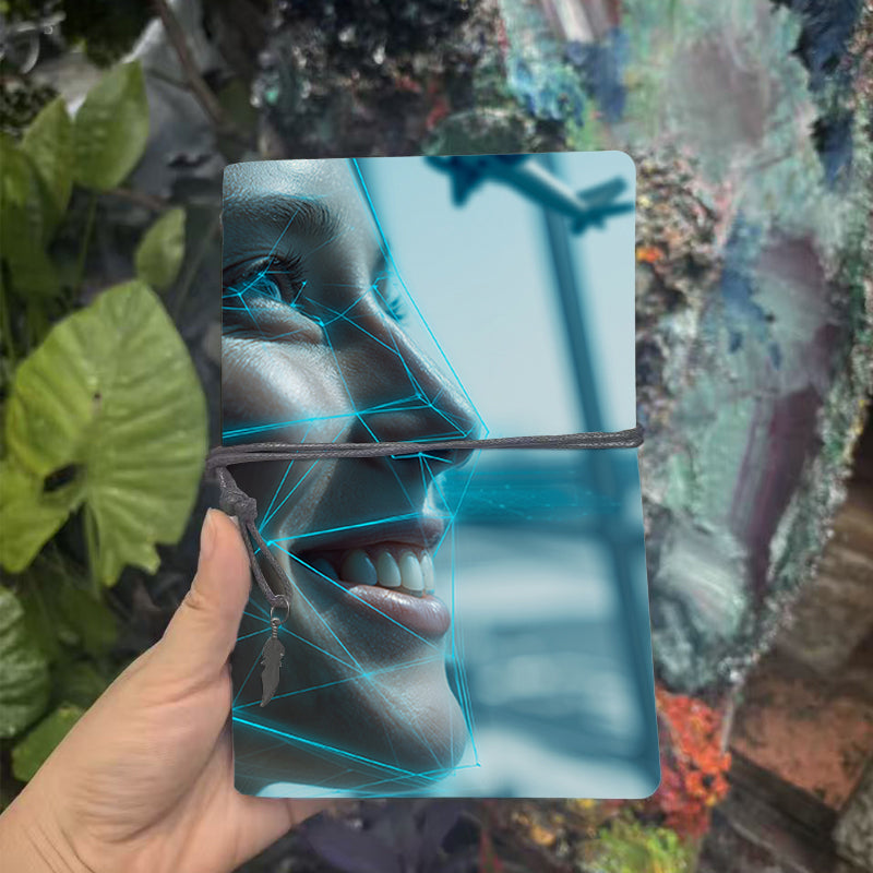  A6 2025 Weekly Record Planner 160 Pages Thick, Creative Simple Convenient for School/Office, Perfect Daily Agenda Book with Face, network l