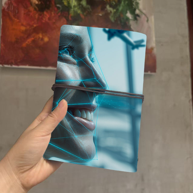  A6 2025 Weekly Record Planner 160 Pages Thick, Creative Simple Convenient for School/Office, Perfect Daily Agenda Book with Face, network l