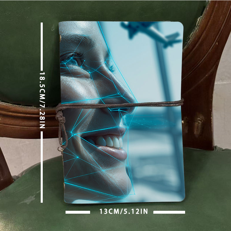  A6 2025 Weekly Record Planner 160 Pages Thick, Creative Simple Convenient for School/Office, Perfect Daily Agenda Book with Face, network l