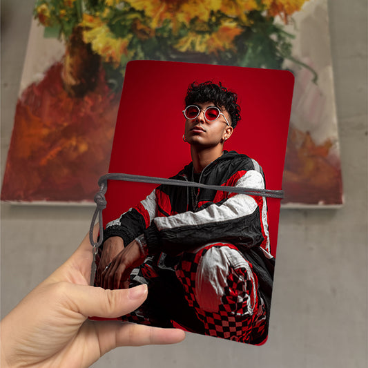  2025 A6 Daily Planner Book 80 Sheets (160 Pages) Thick Trendy Creative, Easy to Use for School & Office Weekly Log with Man, round sunglass