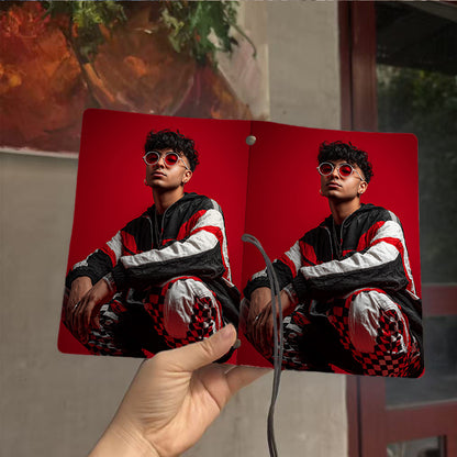  2025 A6 Daily Planner Book 80 Sheets (160 Pages) Thick Trendy Creative, Easy to Use for School & Office Weekly Log with Man, round sunglass