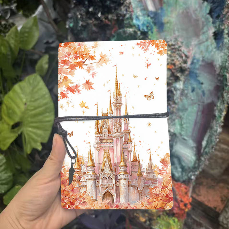  A6 2025 Daily Record Agenda 80 Sheets (160 Pages), Creative Minimalist Convenient for School/Office, Perfect Weekly Planner with Castle, au