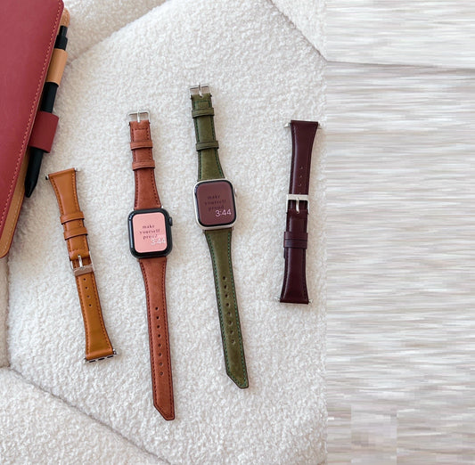 Homemade Vintage Comfortable Leather Watch Strap